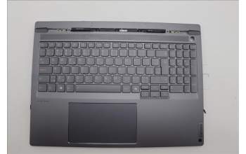 Lenovo 5CB1P31181 C-Cover with keyboard, Czech Slovakian, Storm Grey, w/Screw, UK