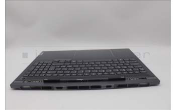 Lenovo 5CB1P31477 C-Cover with keyboard, Nordic, Storm Grey, w/Screw, UK