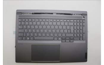 Lenovo 5CB1P31483 C-Cover with keyboard, Switzerland, Storm Grey, w/Screw, UK