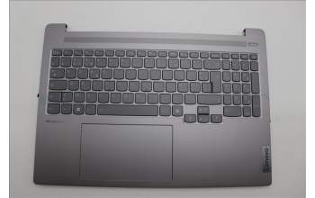 Lenovo 5CB1P31497 C-Cover with keyboard, French, Arctic Grey, US