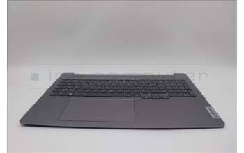 Lenovo 5CB1P31497 C-Cover with keyboard, French, Arctic Grey, US
