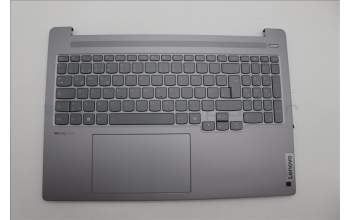 Lenovo 5CB1P31500 C-Cover with keyboard, German, Arctic Grey, UK