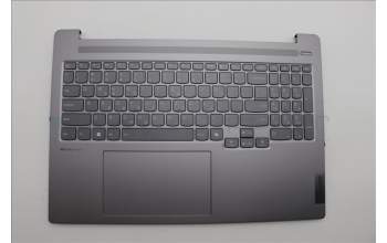 Lenovo 5CB1P31501 C-Cover with keyboard, Greek, Arctic Grey, US