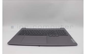 Lenovo 5CB1P31501 C-Cover with keyboard, Greek, Arctic Grey, US