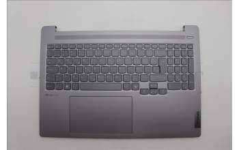 Lenovo 5CB1P31512 C-Cover with keyboard, Slovenian, Arctic Grey, UK
