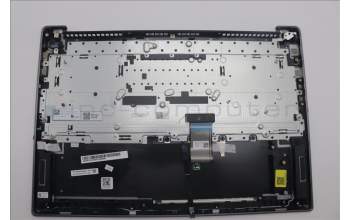 Lenovo 5CB1P31513 C-Cover with keyboard, Spanish, Arctic Grey, UK