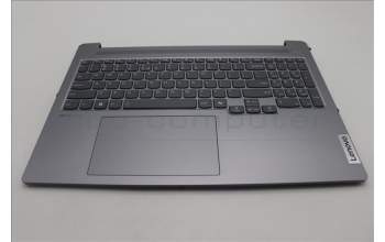 Lenovo 5CB1P31527 C-Cover with keyboard, US English Euro, Arctic Grey, US