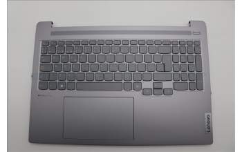 Lenovo 5CB1P31544 C-Cover with keyboard, Spanish, Arctic Grey, UK