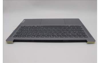Lenovo 5CB1P31562 C-Cover with keyboard, German, Arctic Grey, UK