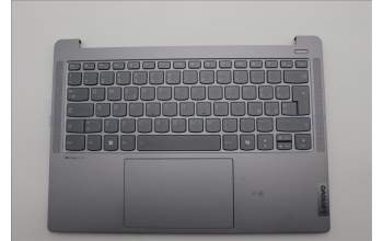 Lenovo 5CB1P31567 C-Cover with keyboard, Italian, Arctic Grey, UK