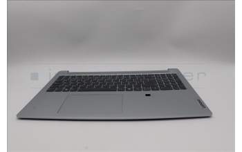 Lenovo 5CB1P33455 C-Cover with keyboard, Portuguese, Cloud Grey, Backlight, FingerPrint, UK