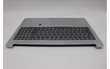 Lenovo 5CB1P33458 C-Cover with keyboard, Nordic, Cloud Grey, Backlight, FingerPrint, UK