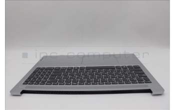 Lenovo 5CB1P33479 C-Cover with keyboard, Hebrew, Cloud Grey, Backlight, Non-FingerPrint, US