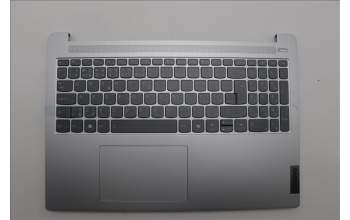 Lenovo 5CB1P33499 C-Cover with keyboard, Czech Slovakian, Cloud Grey, Backlight, Non-FingerPrint, UK