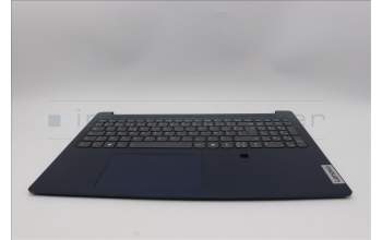 Lenovo 5CB1P33521 C-Cover with keyboard, French, Abyss Blue, Backlight, FingerPrint, US