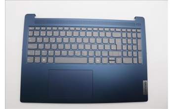 Lenovo 5CB1P35942 C-Cover with keyboard, Belgian, Abyss Blue, Backlight, Non-Fingerprint, UK