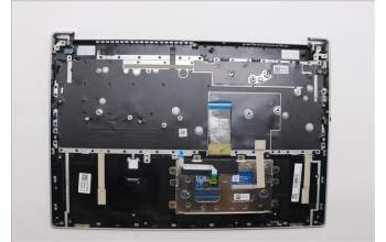 Lenovo 5CB1P35961 C-Cover with keyboard, UK English, Cloud Grey, Non-Backlight, FingerPrint, UK