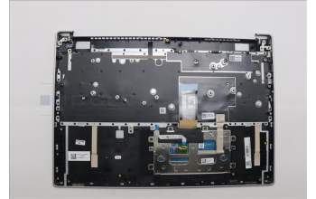 Lenovo 5CB1P41197 C-Cover with keyboard, Portuguese, Cloud Grey, Non-Backlight, Non-FingerPrint, UK