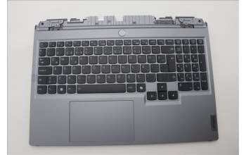 Lenovo 5CB1P43396 C-Cover with keyboard, Turkish, White Backlight, UK