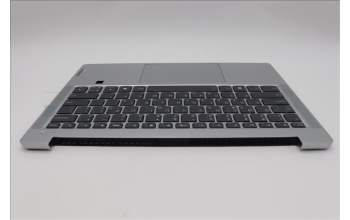 Lenovo 5CB1P43472 C-Cover with keyboard, Greek, Cloud Grey, Backlight, FingerPrint