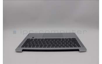 Lenovo 5CB1P48979 C-Cover with keyboard, UK English, Cloud Grey, Backlight, FingerPrint, UK