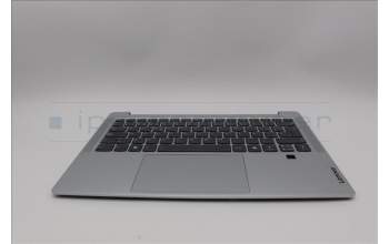 Lenovo 5CB1P48981 C-Cover with keyboard, Spanish, Cloud Grey, Backlight, FingerPrint