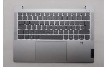 Lenovo 5CB1P48996 C-Cover with keyboard, Czech Slovakian, Cloud Grey, Backlight, FingerPrint, UK