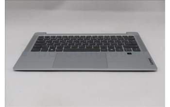 Lenovo 5CB1P48996 C-Cover with keyboard, Czech Slovakian, Cloud Grey, Backlight, FingerPrint, UK