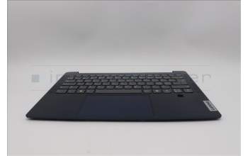 Lenovo 5CB1P49183 C-Cover with keyboard, Nordic, Abyss Blue, Backlight, FingerPrint, UK