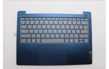Lenovo 5CB1P49199 C-Cover with keyboard, US English Euro, Abyss Blue, Backlight, Non-FingerPrint, US