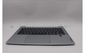 Lenovo 5CB1P49448 C-Cover with keyboard, US English Euro, Cloud Grey, Non_Backlight, FingerPrint