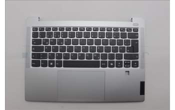 Lenovo 5CB1P49465 C-Cover with keyboard, German, Cloud Grey, Non_Backlight, FingerPrint