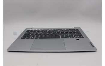 Lenovo 5CB1P49465 C-Cover with keyboard, German, Cloud Grey, Non_Backlight, FingerPrint