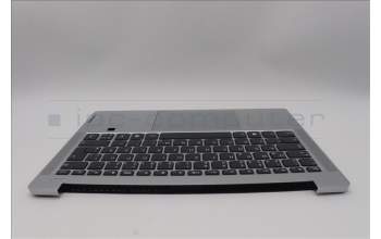 Lenovo 5CB1P49465 C-Cover with keyboard, German, Cloud Grey, Non-Backlight, FingerPrint, UK