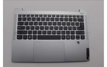 Lenovo 5CB1P49471 C-Cover with keyboard, Switzerland, Cloud Grey, Non_Backlight, FingerPrint