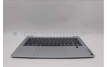 Lenovo 5CB1P49471 C-Cover with keyboard, Switzerland, Cloud Grey, Non-Backlight, FingerPrint, UK