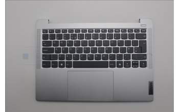 Lenovo 5CB1P49486 C-Cover with keyboard, UK English, Cloud Grey, Non-Backlight, Non-Fingerprint, UK