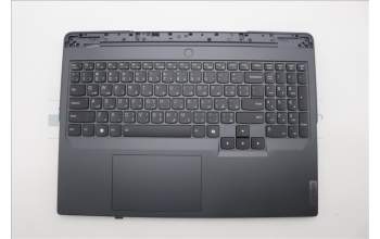 Lenovo 5CB1P50116 C-Cover with keyboard, Arabic, Grey, RGB Backlight, US