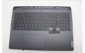 Lenovo 5CB1P50126 C-Cover with keyboard, French, Grey, RGB Backlight, US