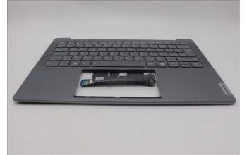 Lenovo 5CB1P50149 C-Cover with keyboard, Belgian, Luna Grey, Non-FingerPrint, UK