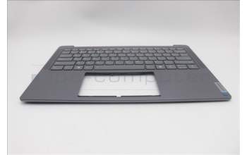 Lenovo 5CB1P50153 C-Cover with keyboard, English, Luna Grey, Non-Fingerprint, US
