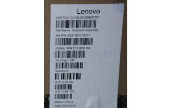 Lenovo 5CB1P50168 COVER Upper Case ASM POR H 83CV NFP LG