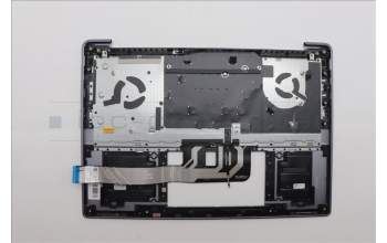 Lenovo 5CB1P50169 C-Cover with keyboard, Russian, Luna Grey, Non_FingerPrint