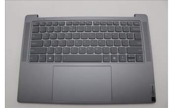 Lenovo 5CB1P50222 C-Cover with keyboard,US English Euro,Luan Grey,Puresight Logo