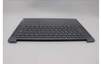 Lenovo 5CB1P50272 C-Cover with keyboard, Portuguese, Luna Grey, Puresight Logo, UK