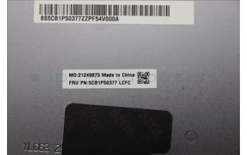 Lenovo 5CB1P50377 COVER ME470_A_COVER_ASSY_IR_28T_GRAY