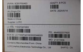 Lenovo 5CB1P50463 FRU D_COVER_AL_WWAN_ASSY