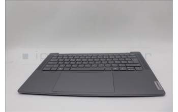 Lenovo 5CB1P53735 C-Cover with keyboard, Belgian, Luna Grey, Puresight Logo, UK