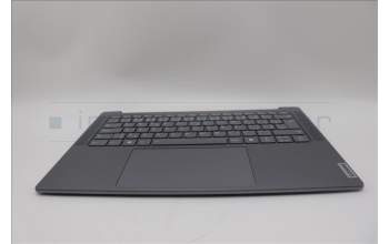 Lenovo 5CB1P53789 C-Cover with keyboard, Czech Slovakian, Luna Grey, Puresight Logo, UK