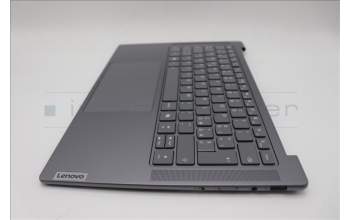 Lenovo 5CB1P53989 C-Cover with keyboard,Italian,Luan Grey,Puresight Logo